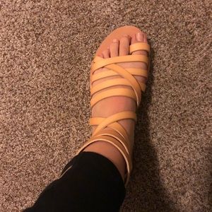 Tan GODESS looking sandals